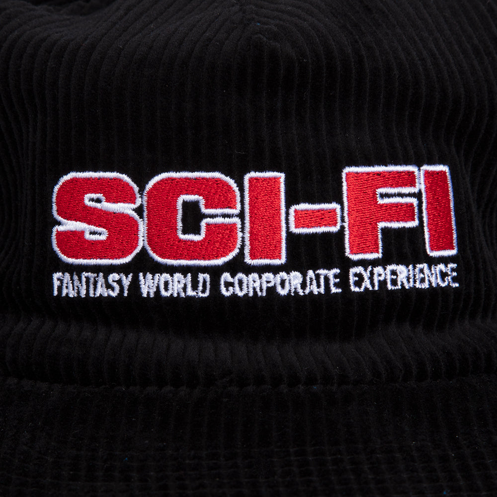 Sci-Fi Fantasy Corporate Experience Cap Black detail