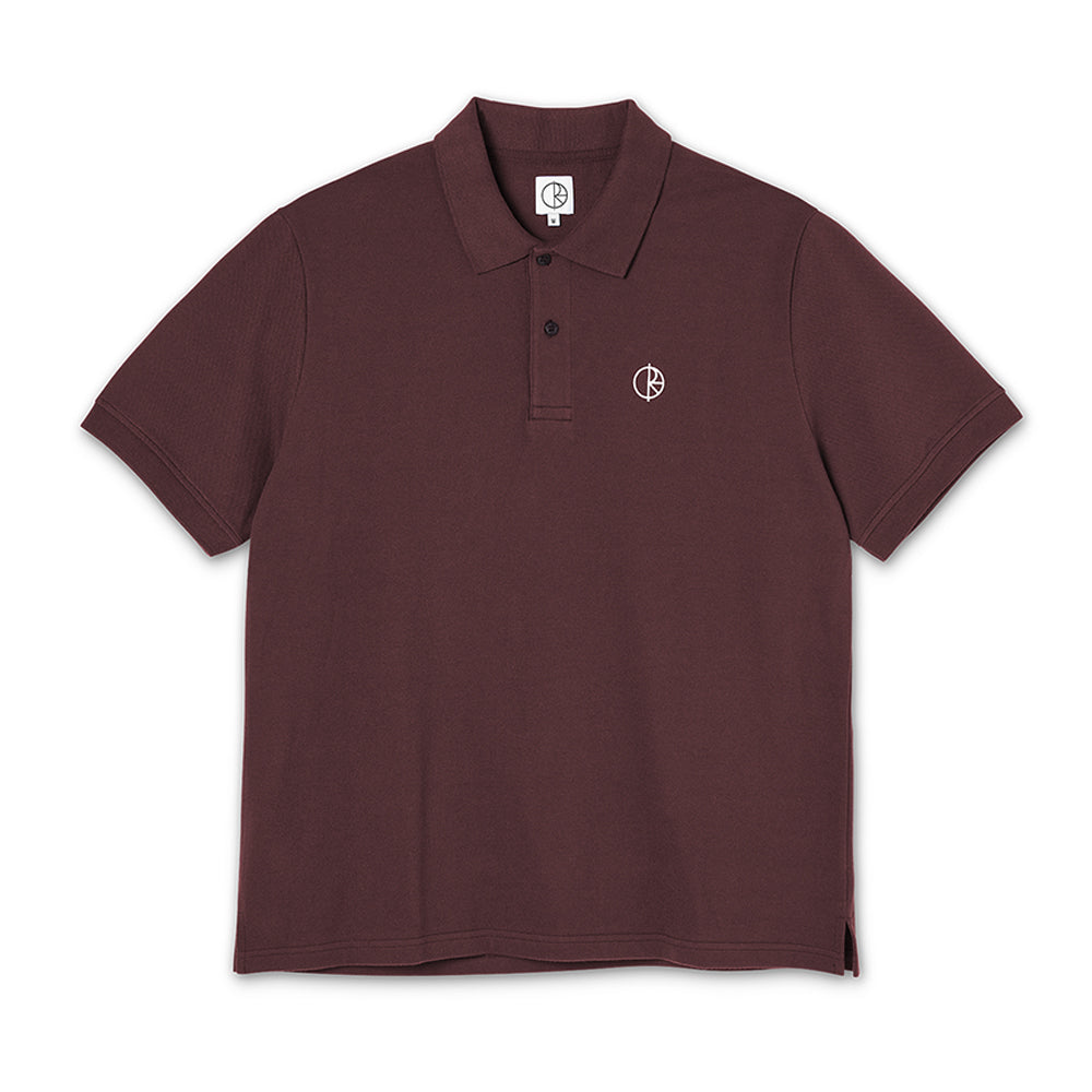 Polar Skate Co Polo Shirt bordeaux