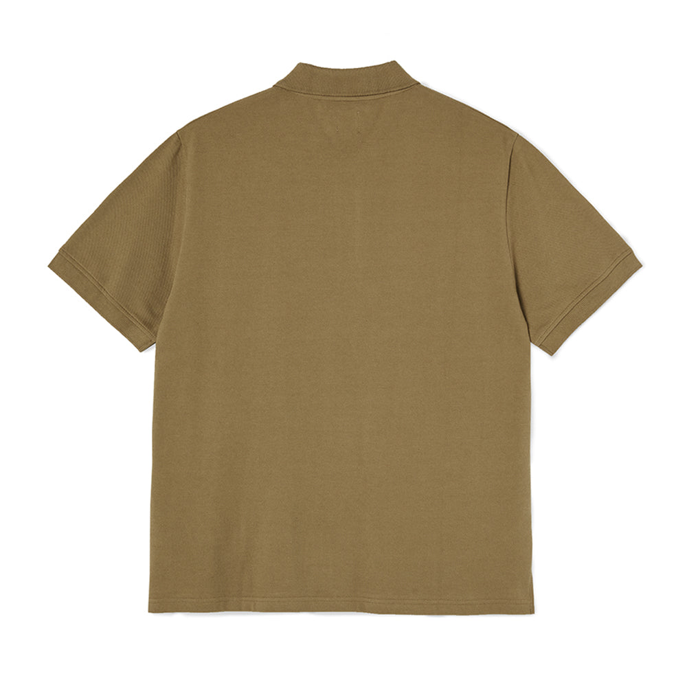 Polar Skate Co Polo Shirt brass