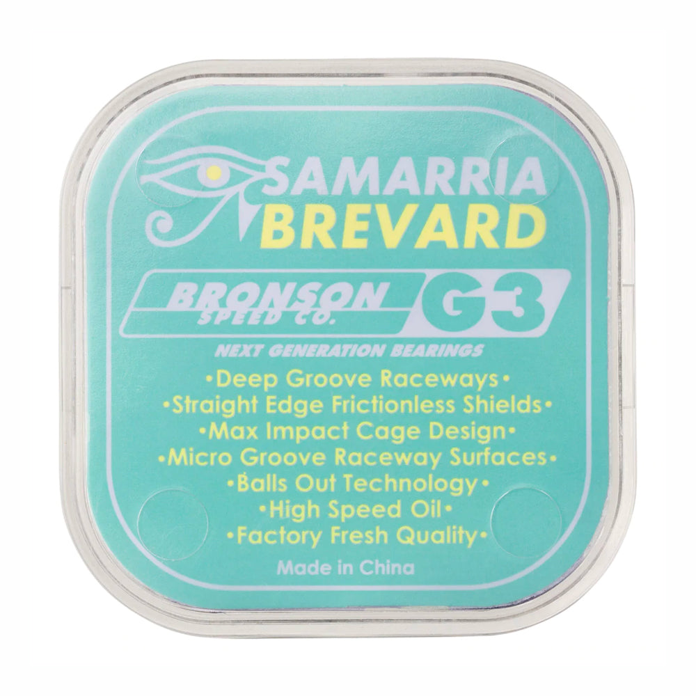 Bronson Speed Co Brevard G3 Bearings label