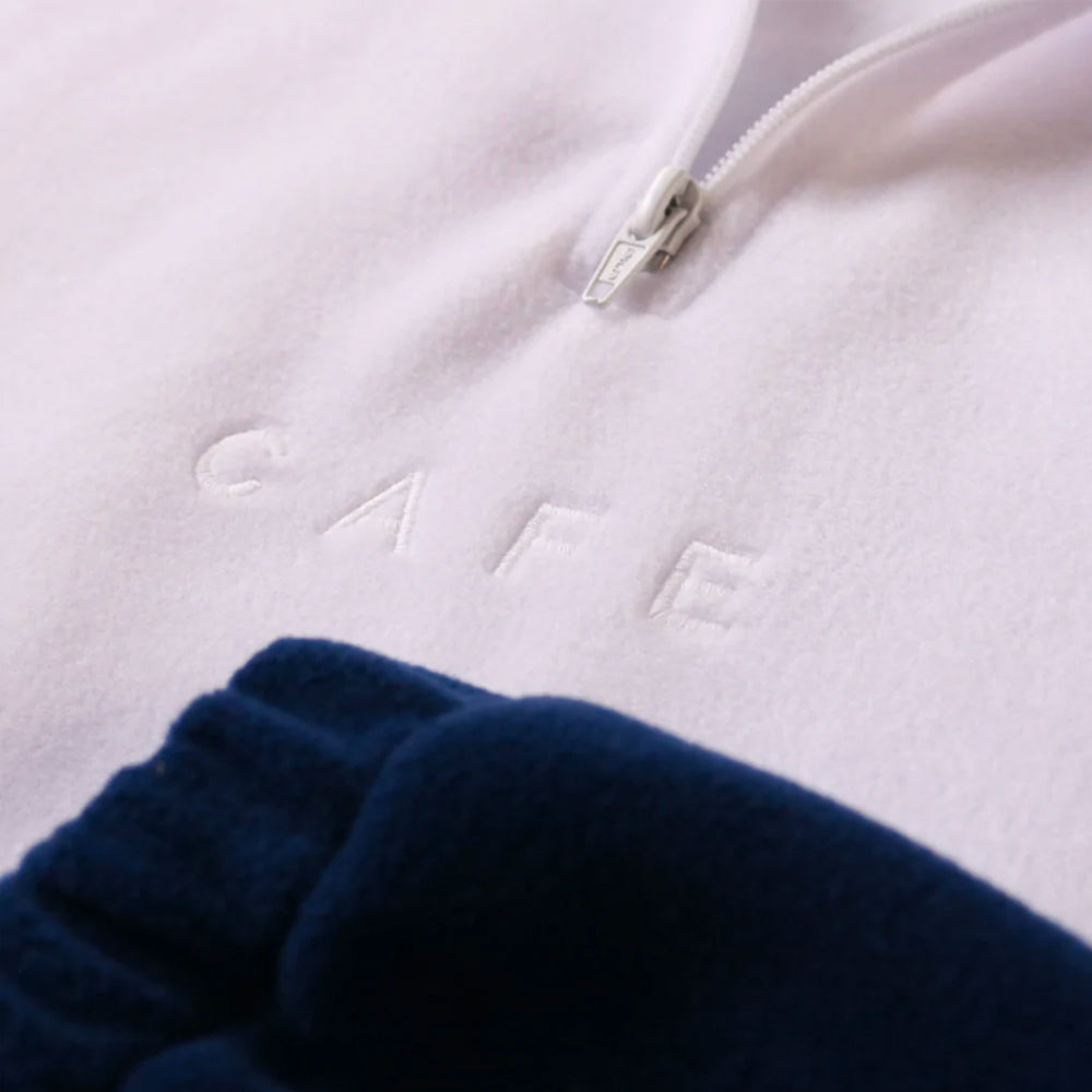 Skateboard Cafe 1/4 Zip Fleece front