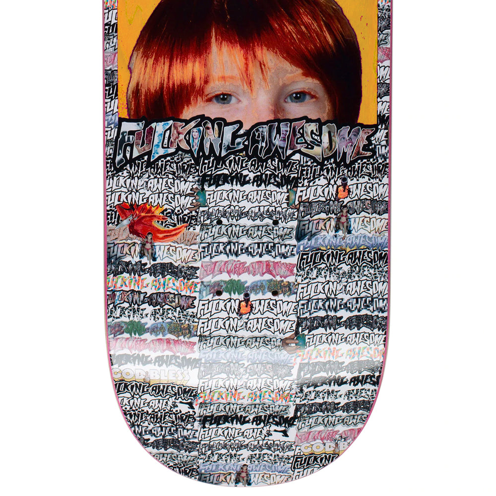 Fucking Awesome Aidan Mackey Logo Class Photo deck