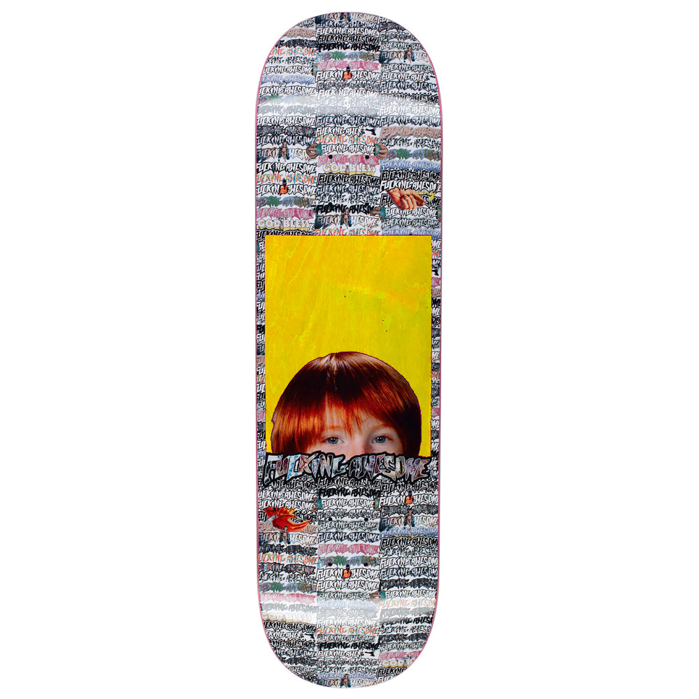 Fucking Awesome Aidan Mackey Logo Class Photo deck