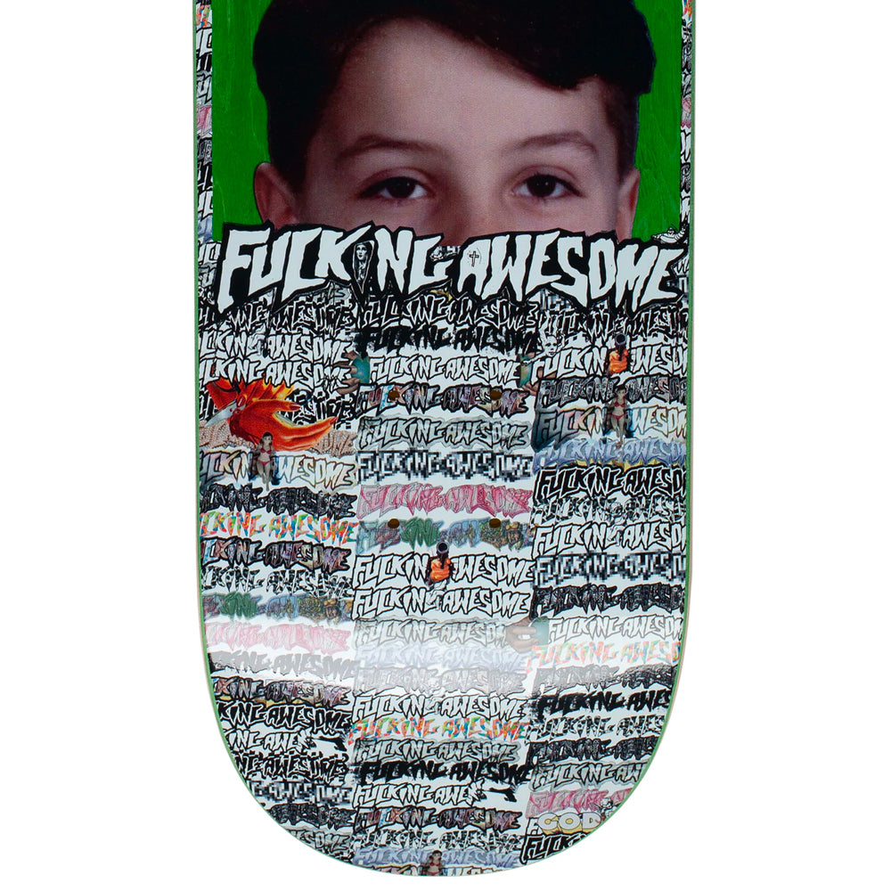 Fucking Awesome Gino Ianucci Logo Class Photo deck