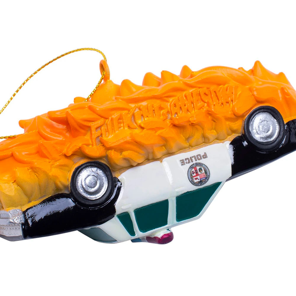 Fucking Awesome Cop Car Ornament detail