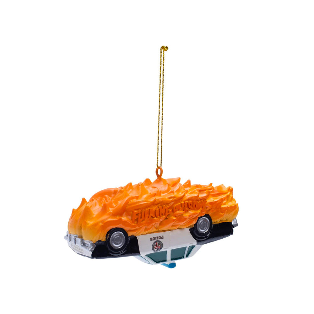 Fucking Awesome Cop Car Ornament