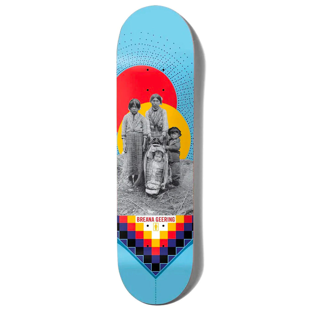 Girl Skateboards Geering Colonialism deck