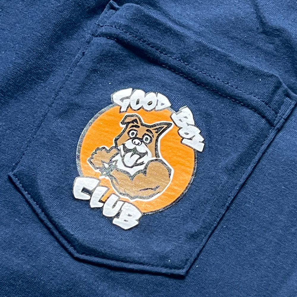 Ideal Good Boy Club pocket T-shirt detail