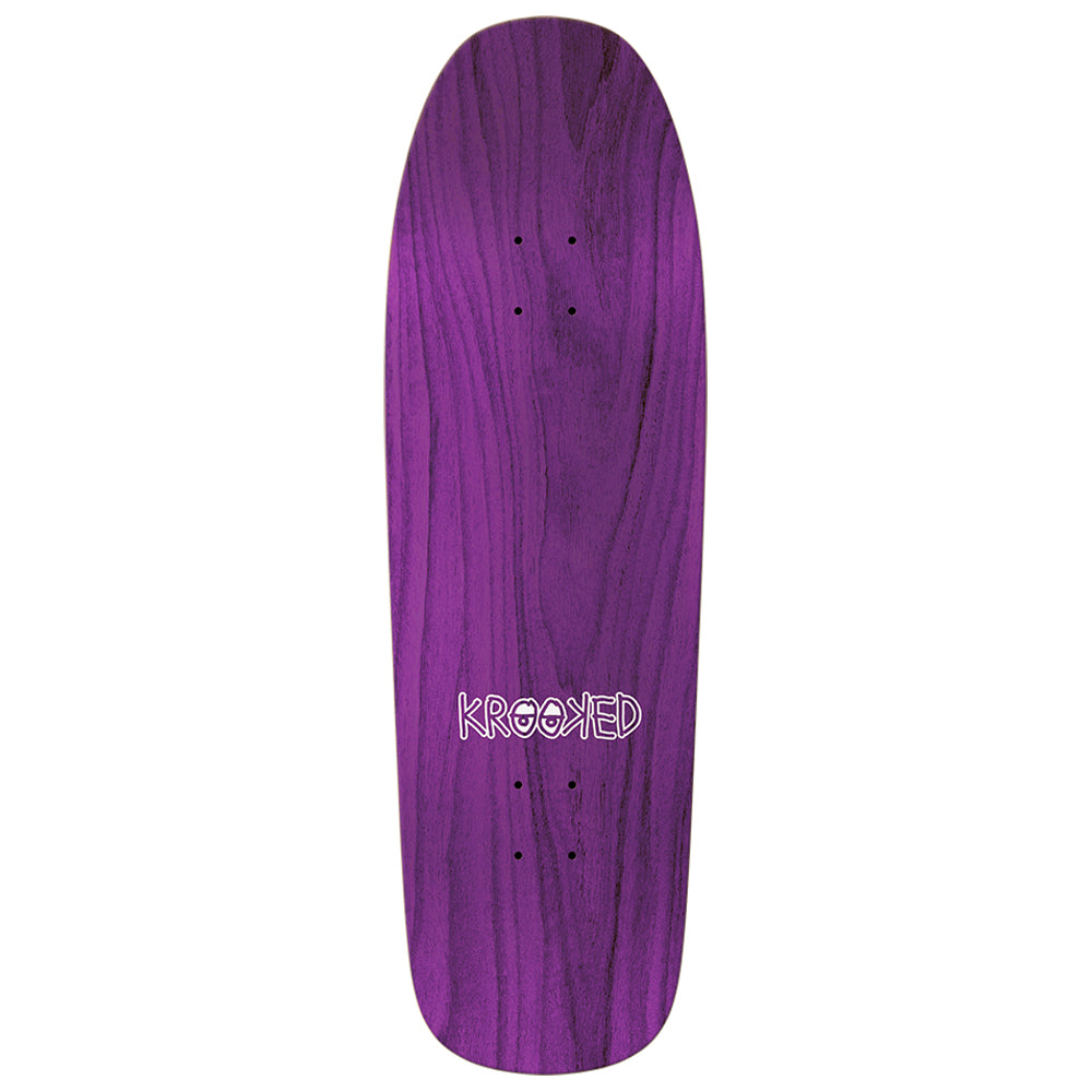 Krooked Skateboards Mermaid Redux Deck top