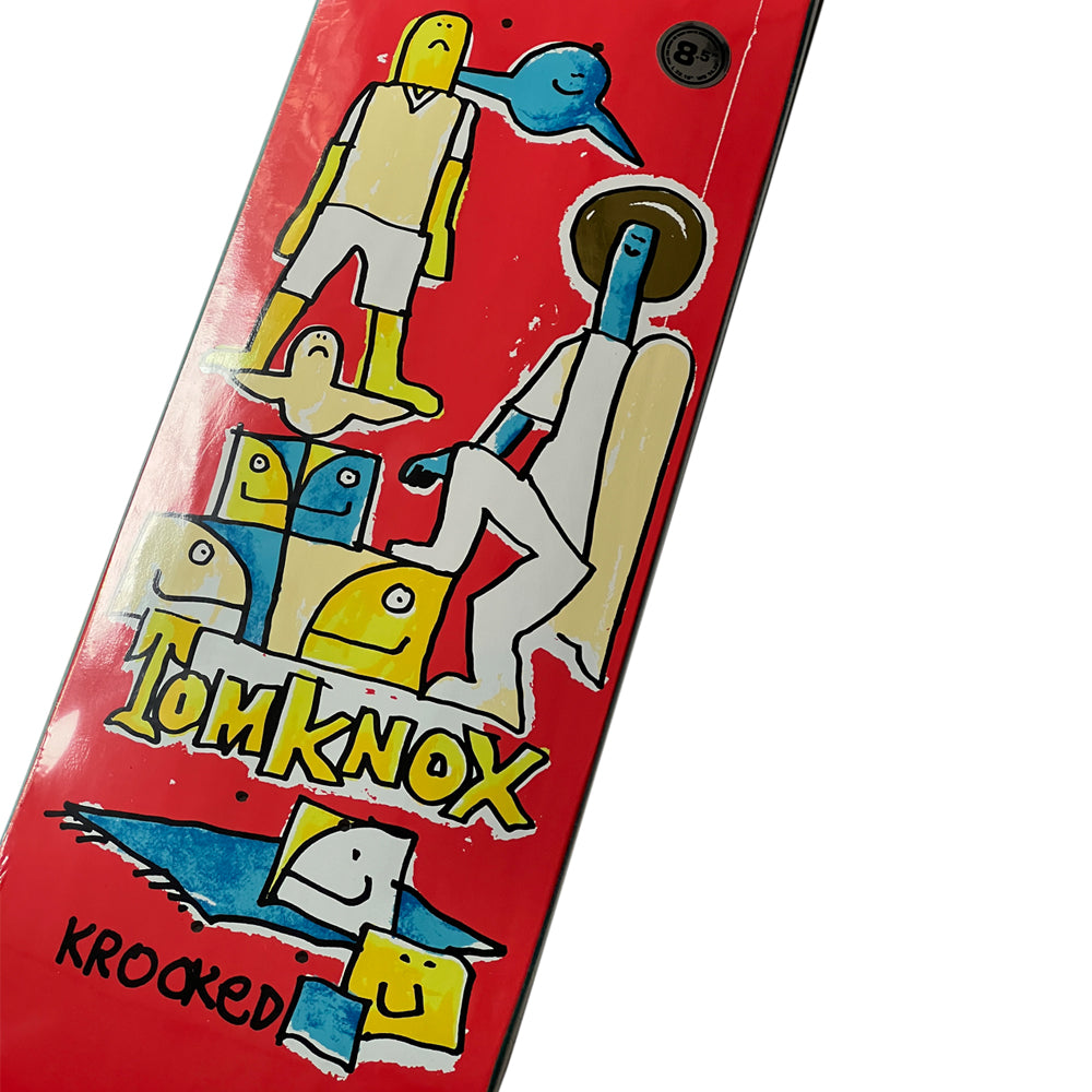 Krooked Skateboards Tom Knox Debut pro deck detail
