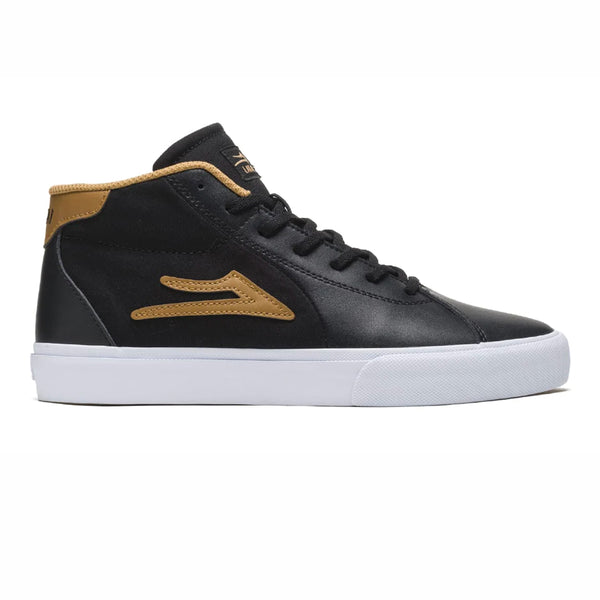 Lakai Footwear Flaco 2 Mid black tobacco
