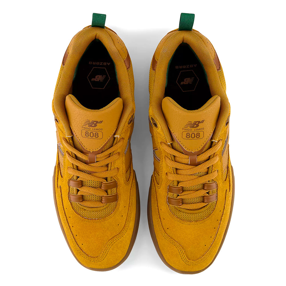 New Balance Numeric 808 Tiago Lemos Wheat Brown above