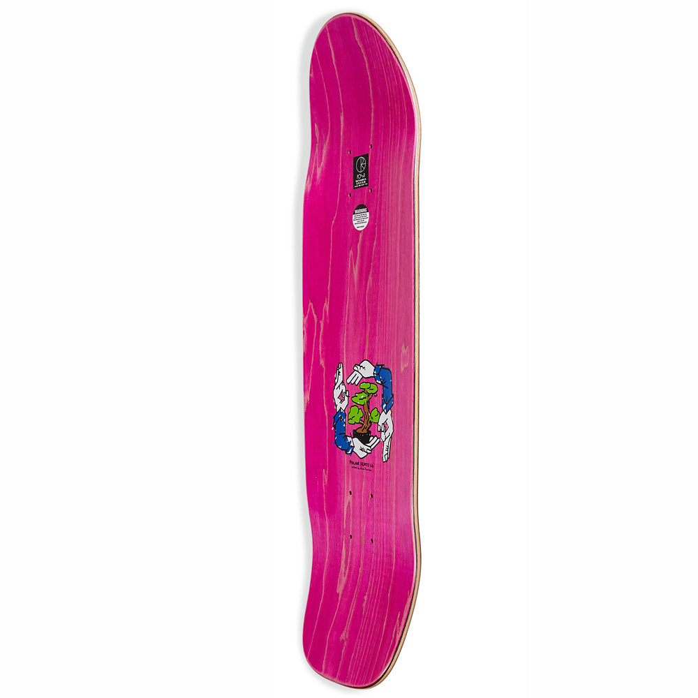 Polar Skate Co Shin Sanbongi Bonzai Ride 2.0 Surf Jr deck side