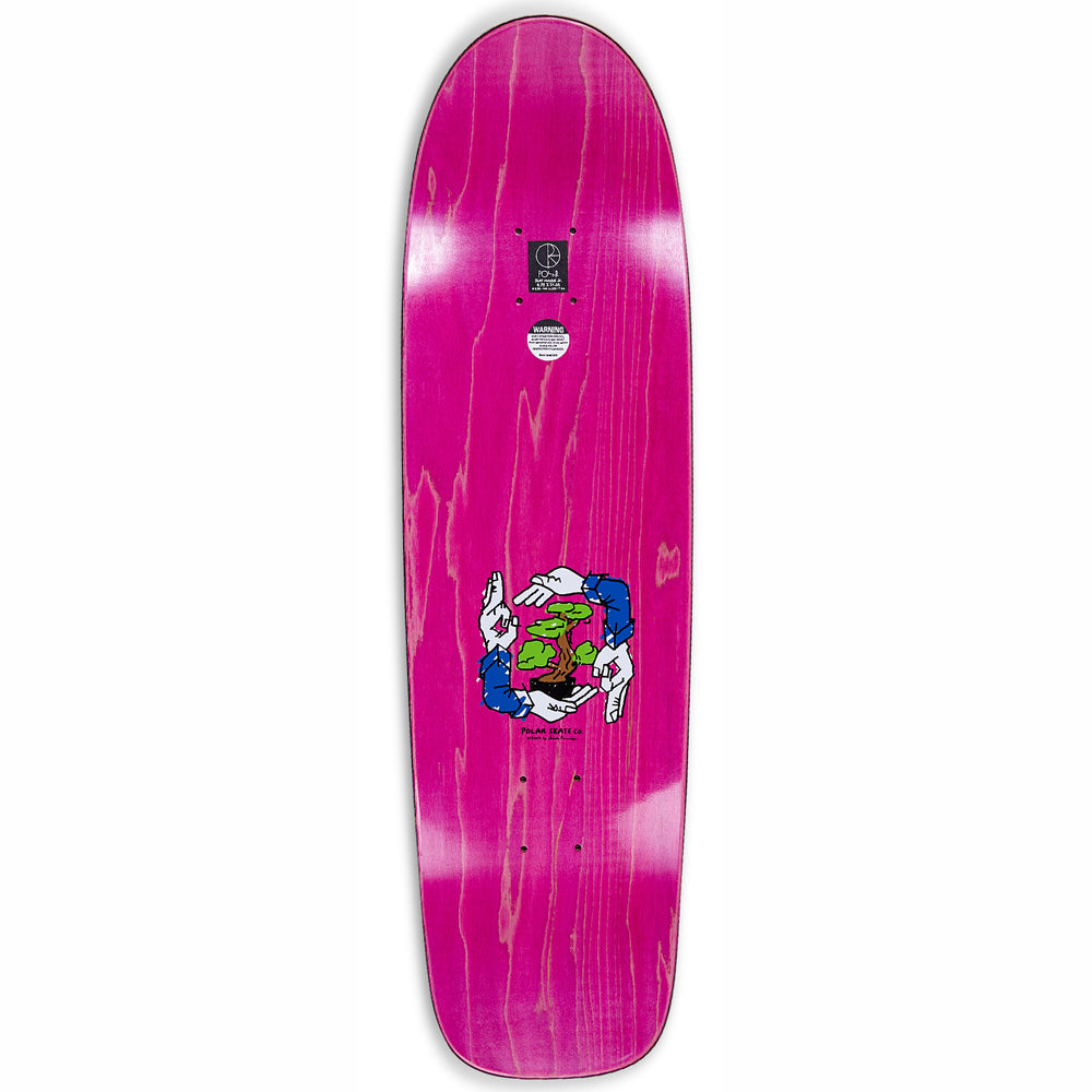 Polar Skate Co Shin Sanbongi Bonzai Ride 2.0 Surf Jr deck top