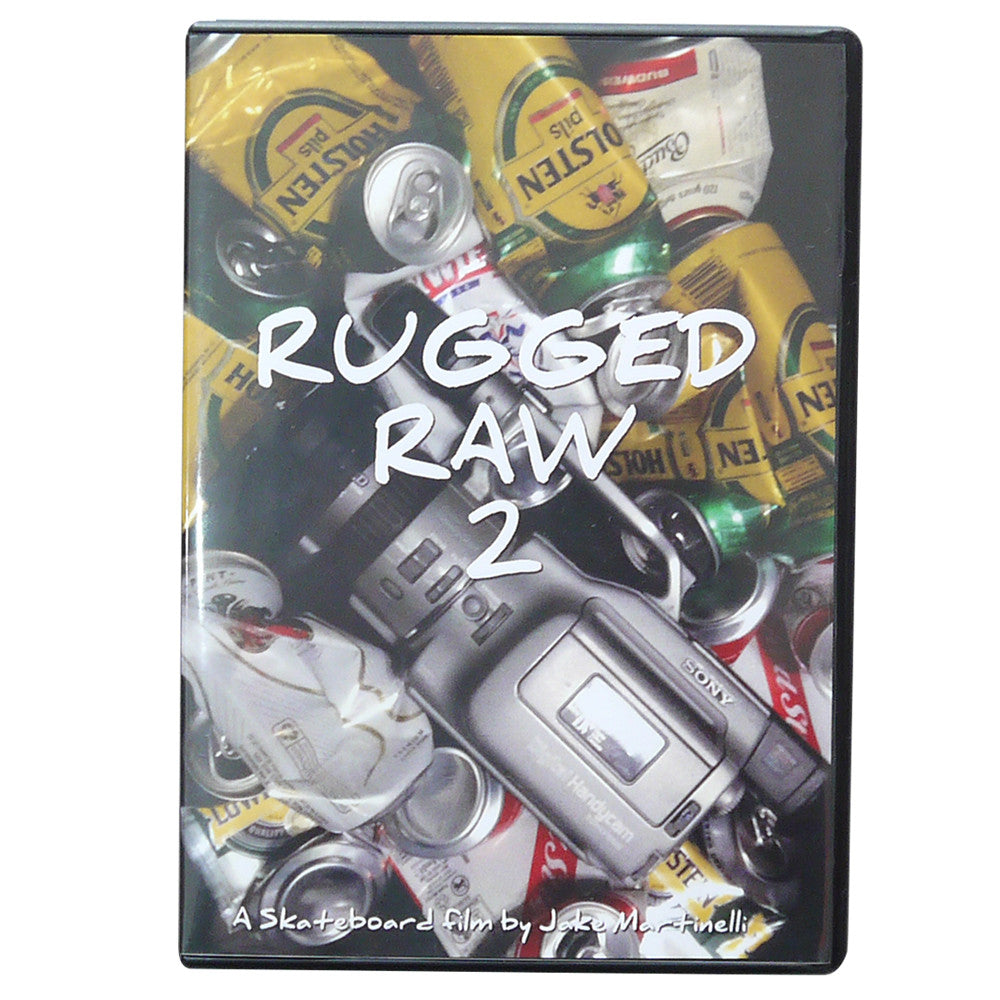 Rugged Raw 2 Skateboard DVD By Jake Martinelli.