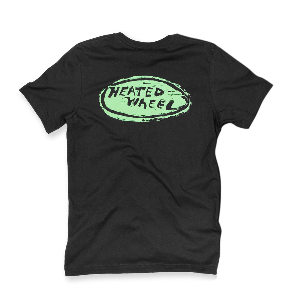 The Heated Wheel Oval Logo T-shirt