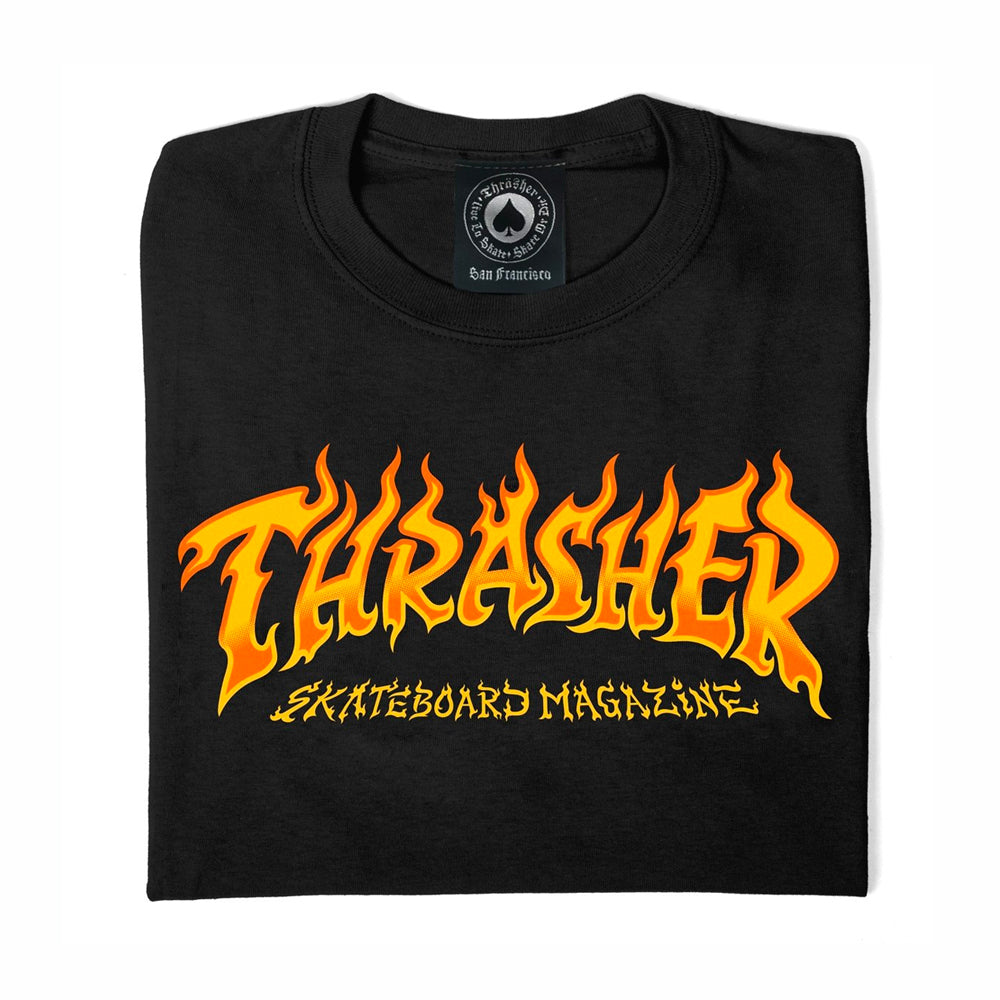 Thrasher Magazine Fire Logo T