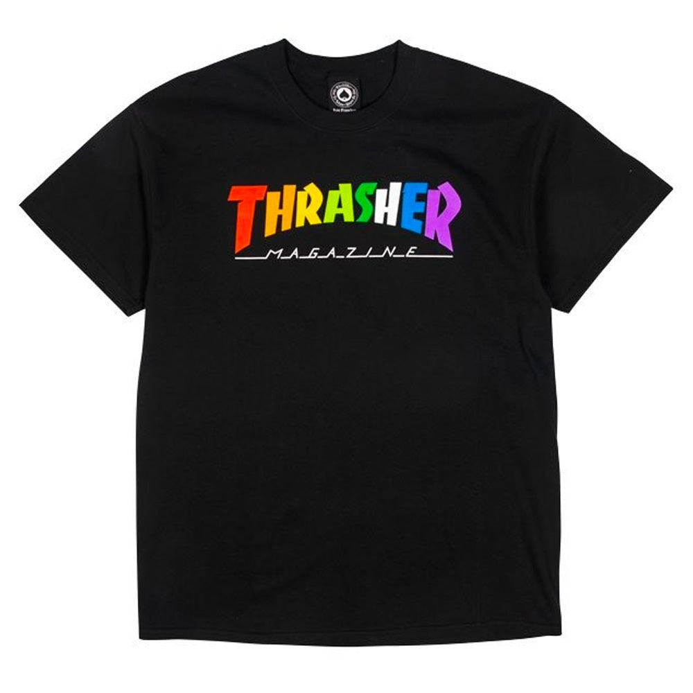 rainbow-logo-t-shirt-black