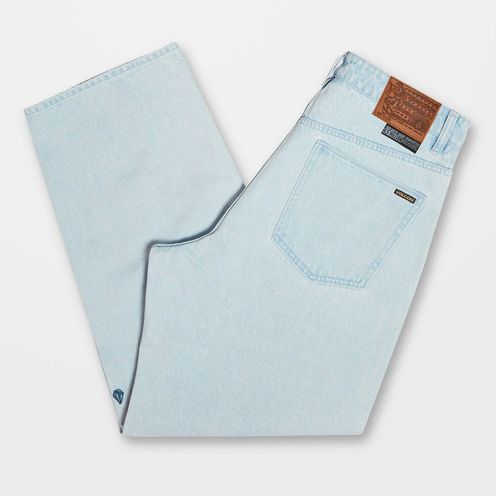 Volcom Billow Jeans Light Blue folded