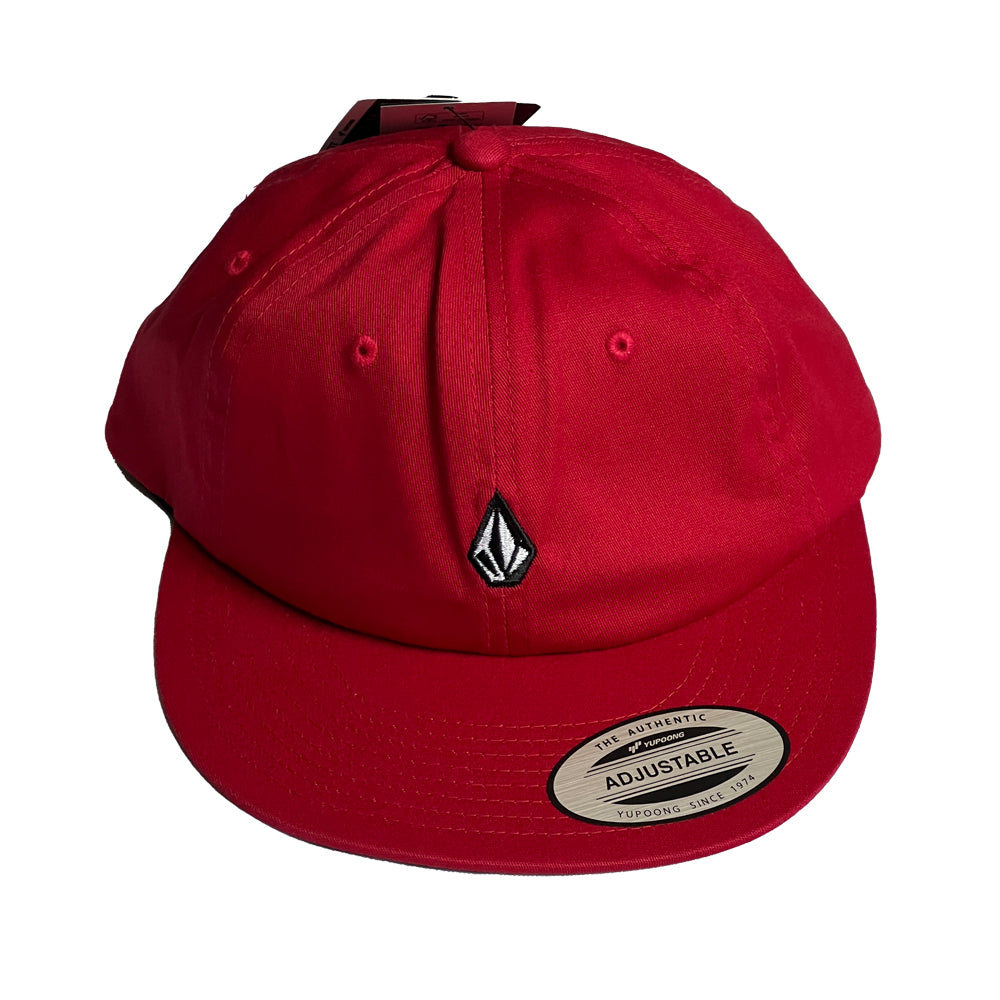 Volcom Full Stone dad hat plum front