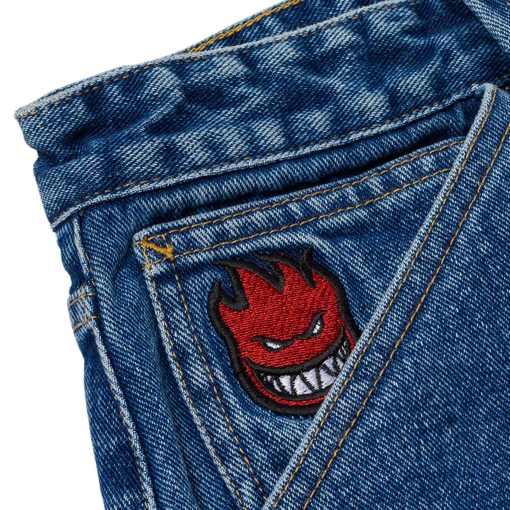 Spitfire Wheels Big Head Fill Denim Shorts