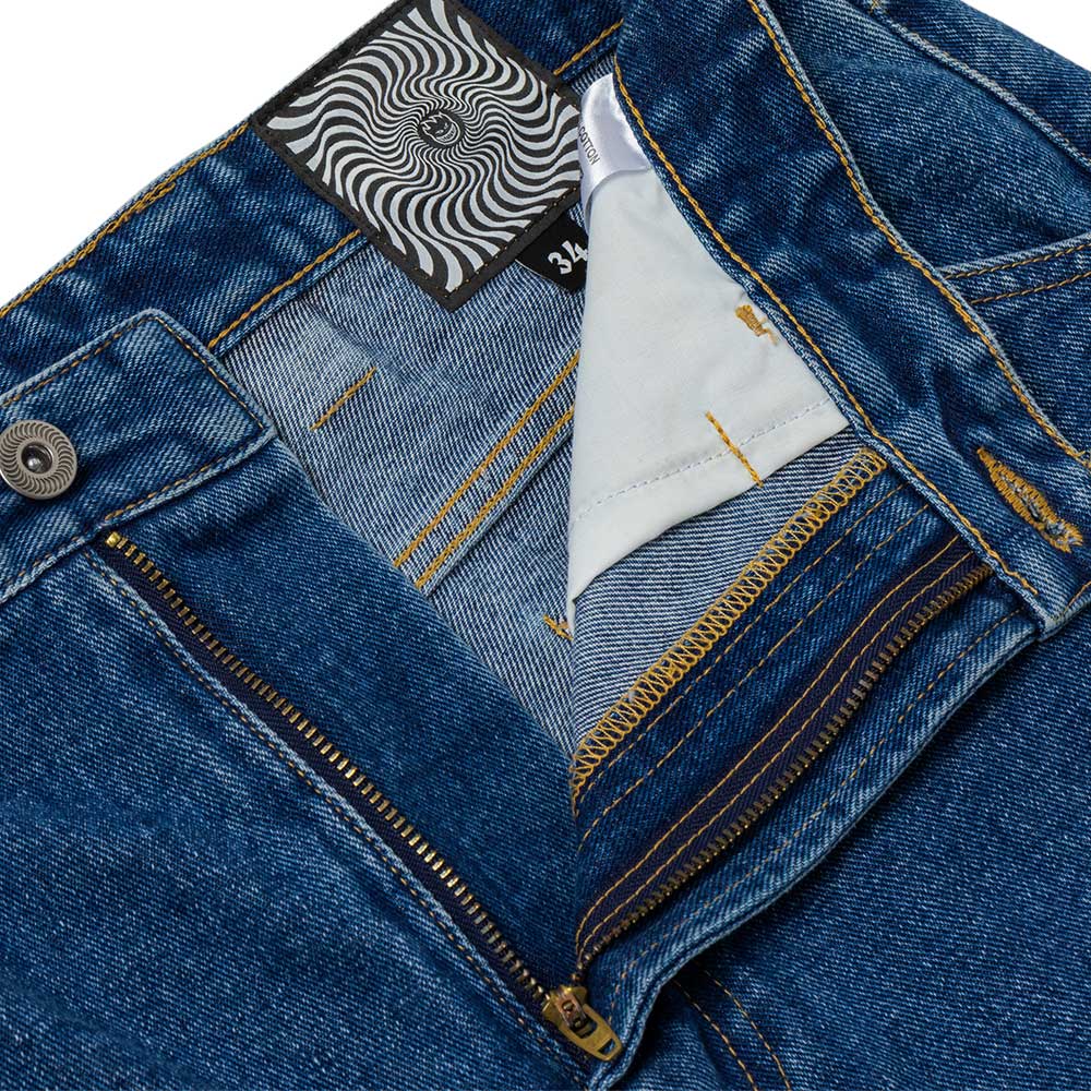 Spitfire Wheels Big Head Fill Denim Shorts