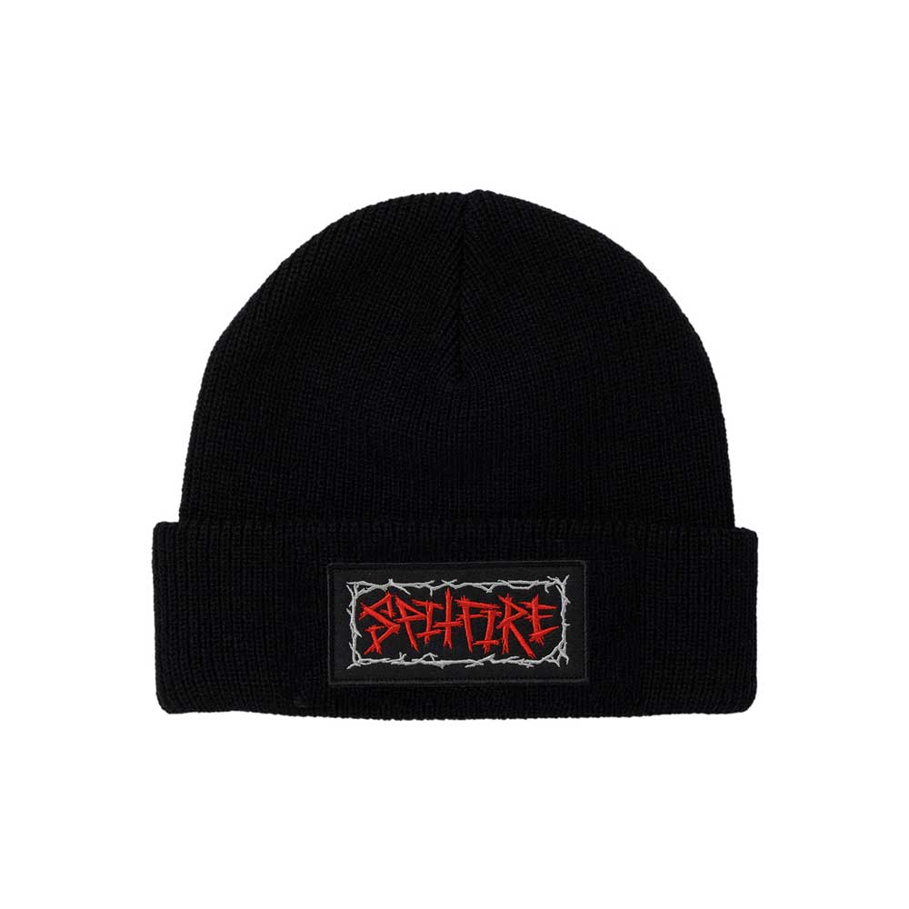 Spitfire Wheels Gas Mask Script Patch Beanie