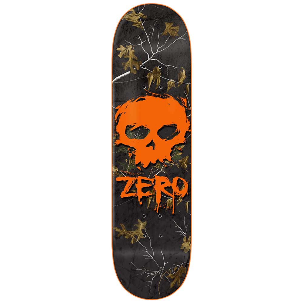 Zero Skateboards x Realtree Blood Skull deck