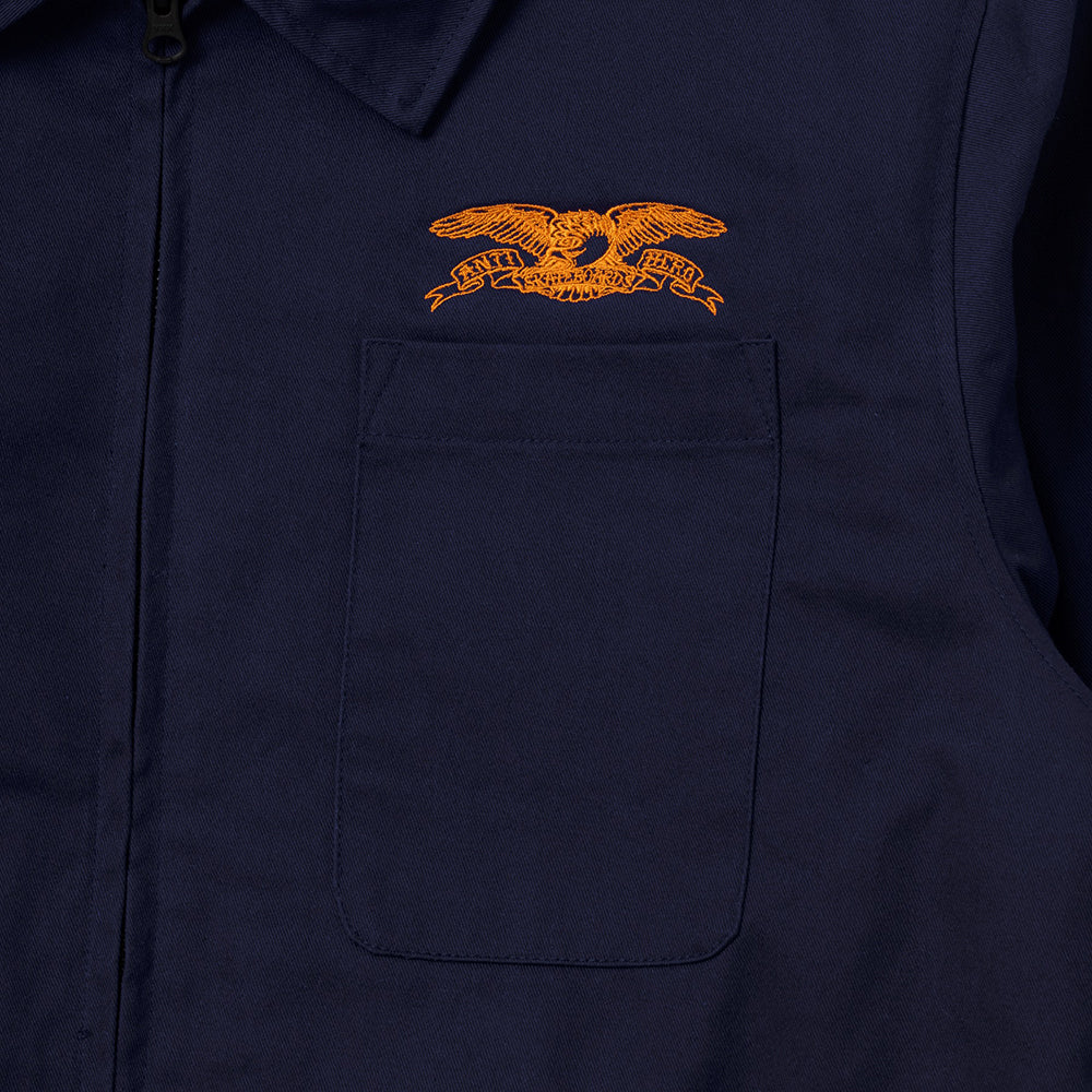 Anti Hero Basic Eagle Stash Jacket navy
