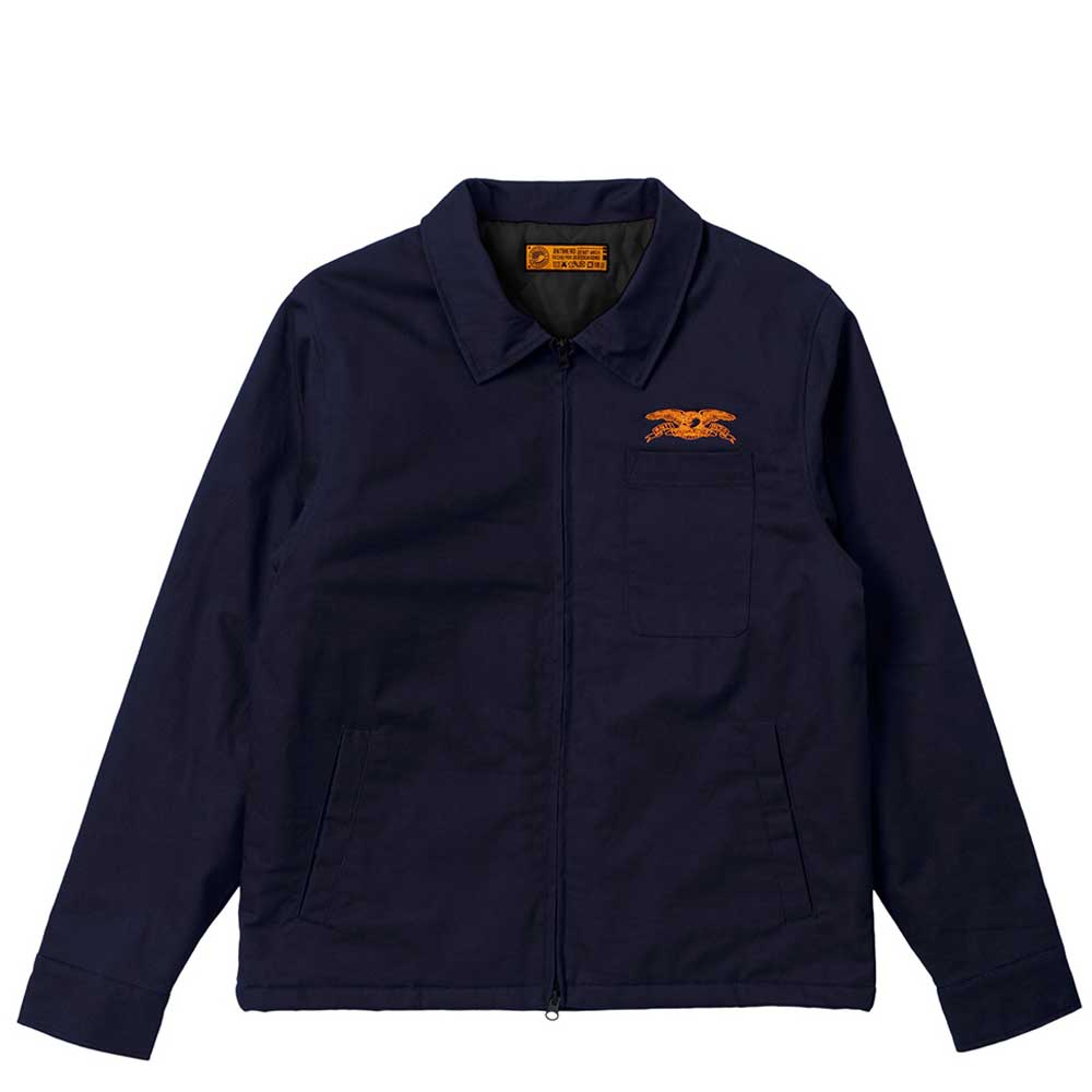 Anti Hero Basic Eagle Stash Jacket navy