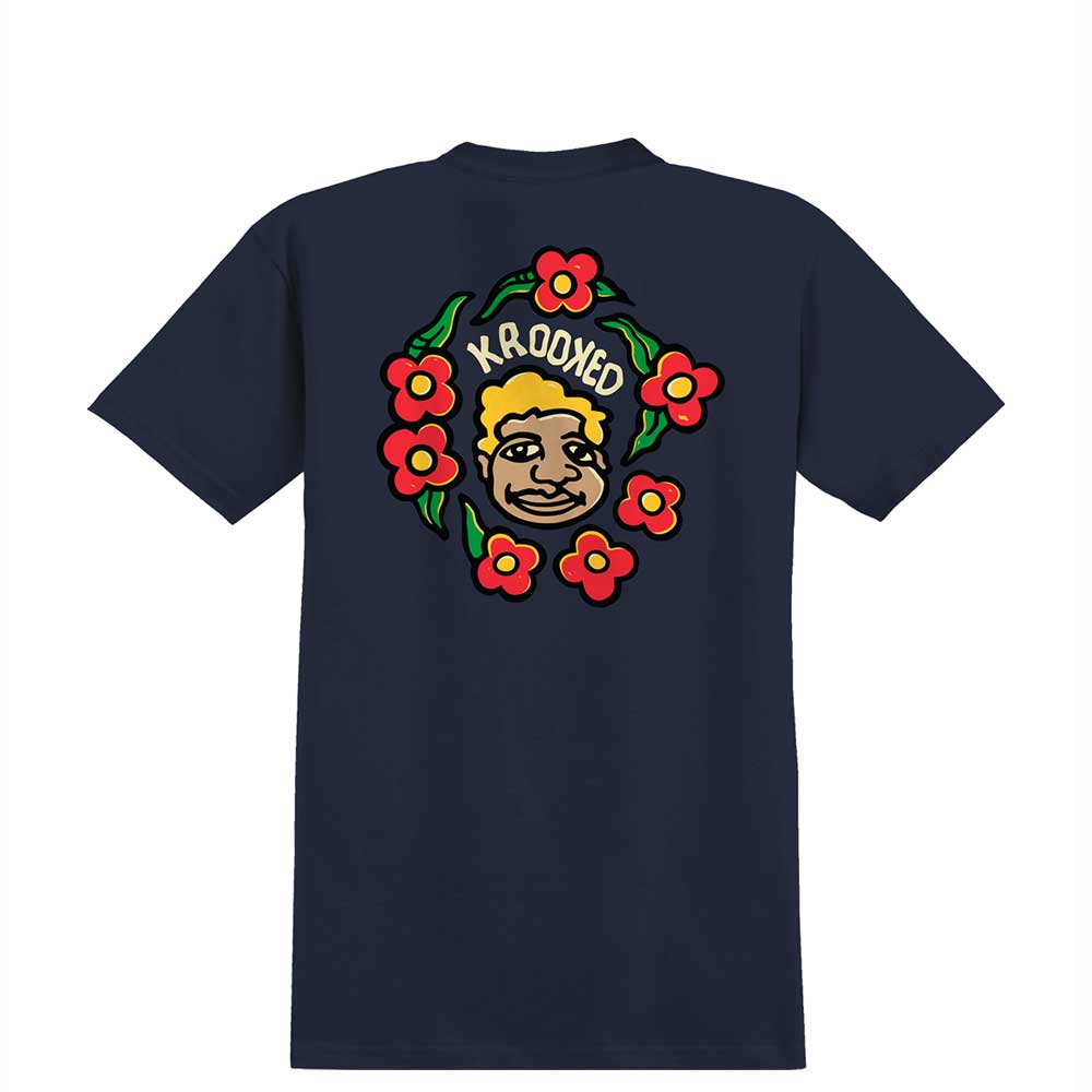 Krooked Skateboards MG T-Shirt navy