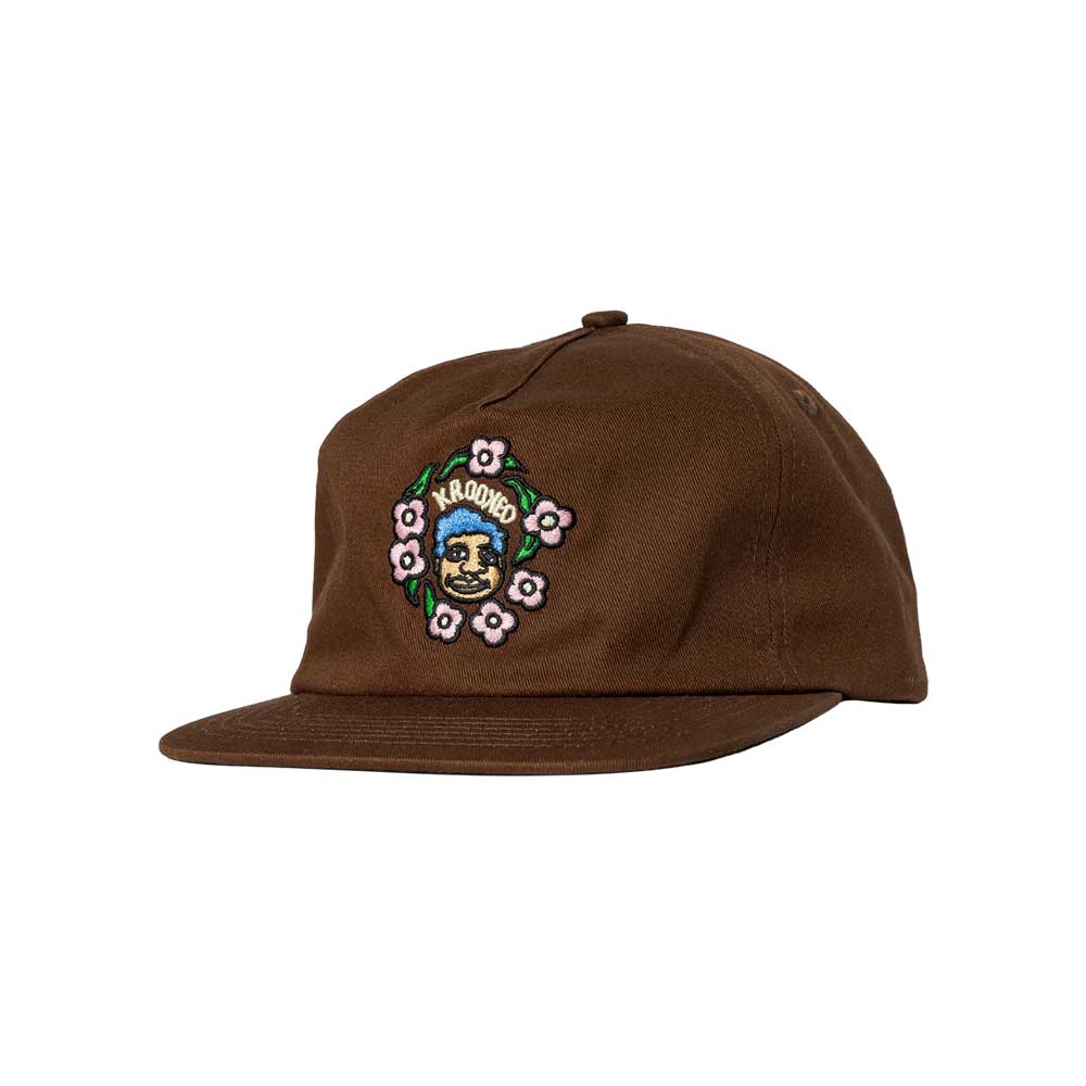 Krooked Sweatpants Redux Cap brown