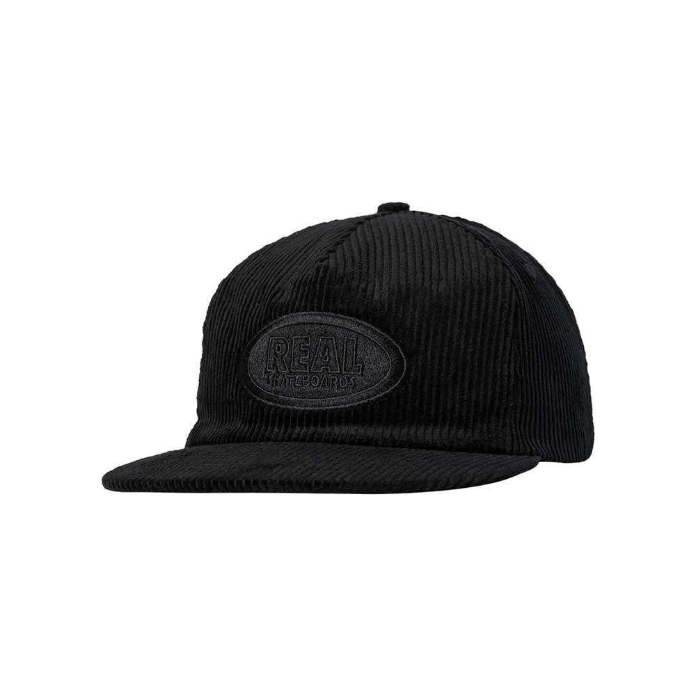 Real Skateboards Oval Logo Cord Cap