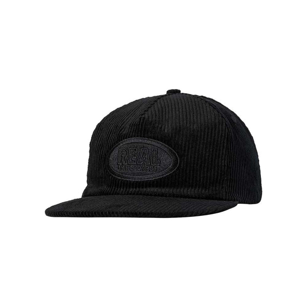 Real Skateboards Oval Logo Cord Cap