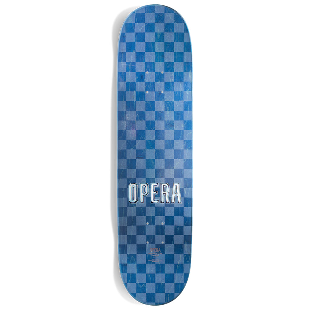 Opera Skateboards Wood Pendant deck top