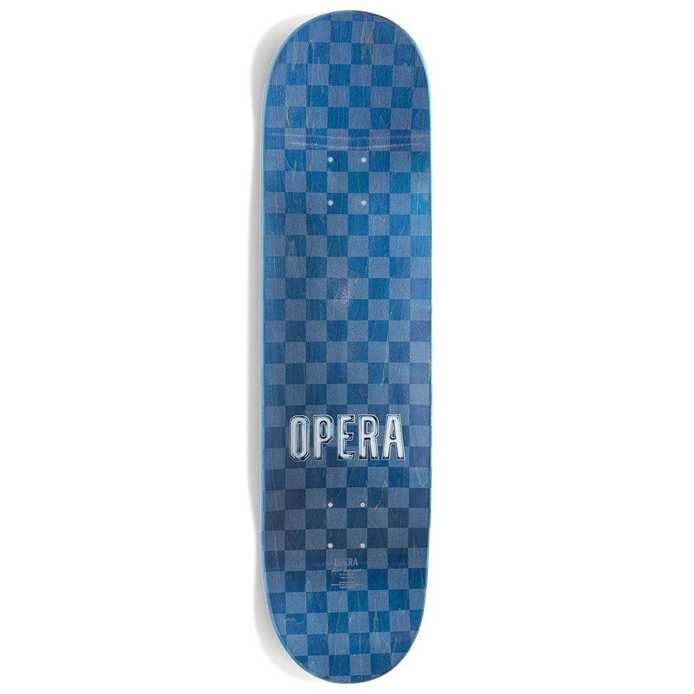 Opera Skateboards Clay Praise deck top