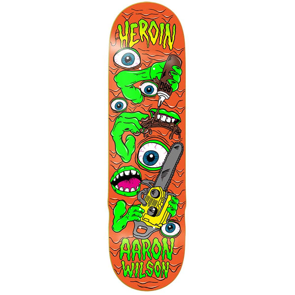 Heroin Skateboards Mutate Or Die deck