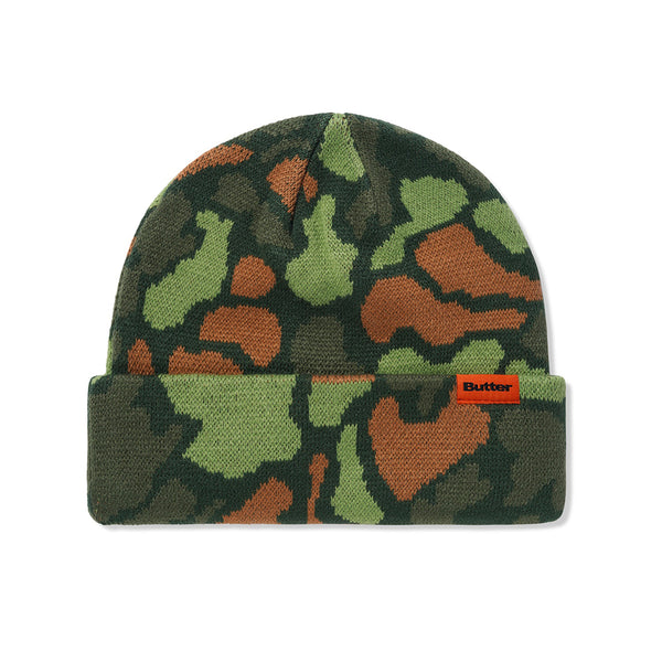 Butter Goods Camo Beanie Jungle