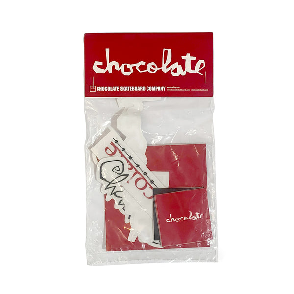 Chocolate Skateboards Heritage sticker pack