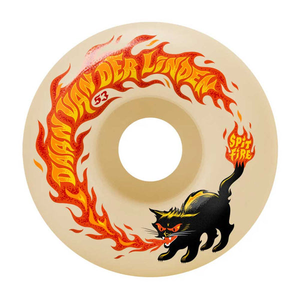 Spitfire Wheels Daan Pyrocat Classic Formula Four Wheels 99a 53mm