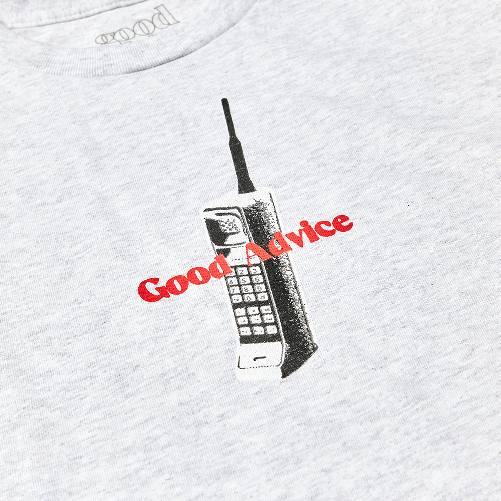 Good Advice Chat Line T-Shirt grey