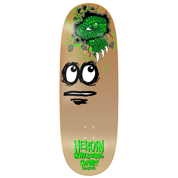 Heroin Skateboards Swampy Egg Deck 11
