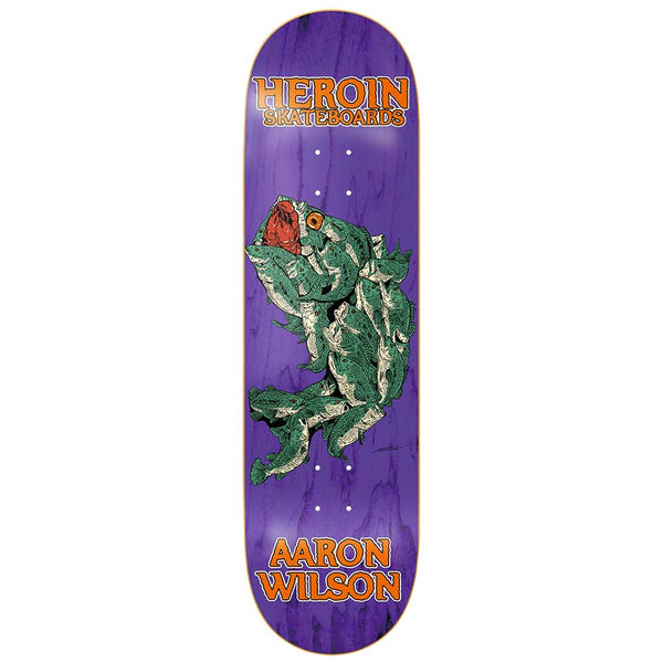 Heroin Skateboards Wilson Fish Deck 8.75