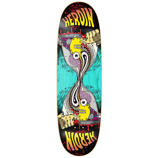 Heroin Skateboards Merged Anatomy RazorEgg Deck 9.25