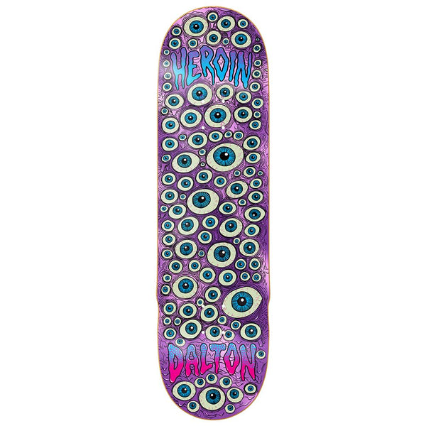 Heroin Skateboards Dern Eyes deck
