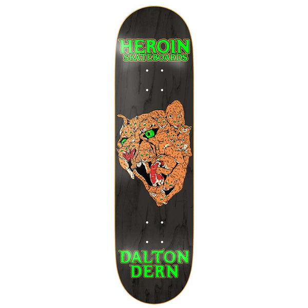 Heroin Skateboards Dern Panther Deck 8.5
