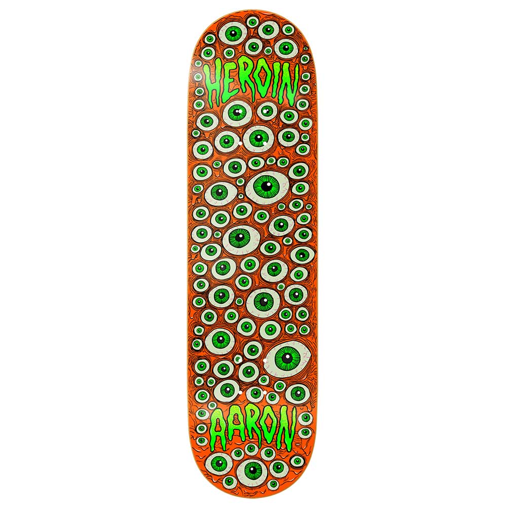 Heroin Skateboards Wilson Eyes Deck 8.75