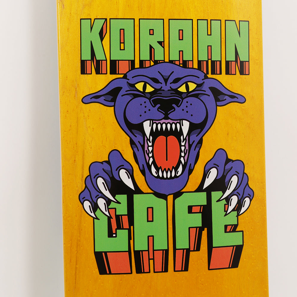 Skateboard Cafe Korahn Panther deck close