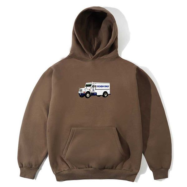 Cash Only Money Truck hooded sweat