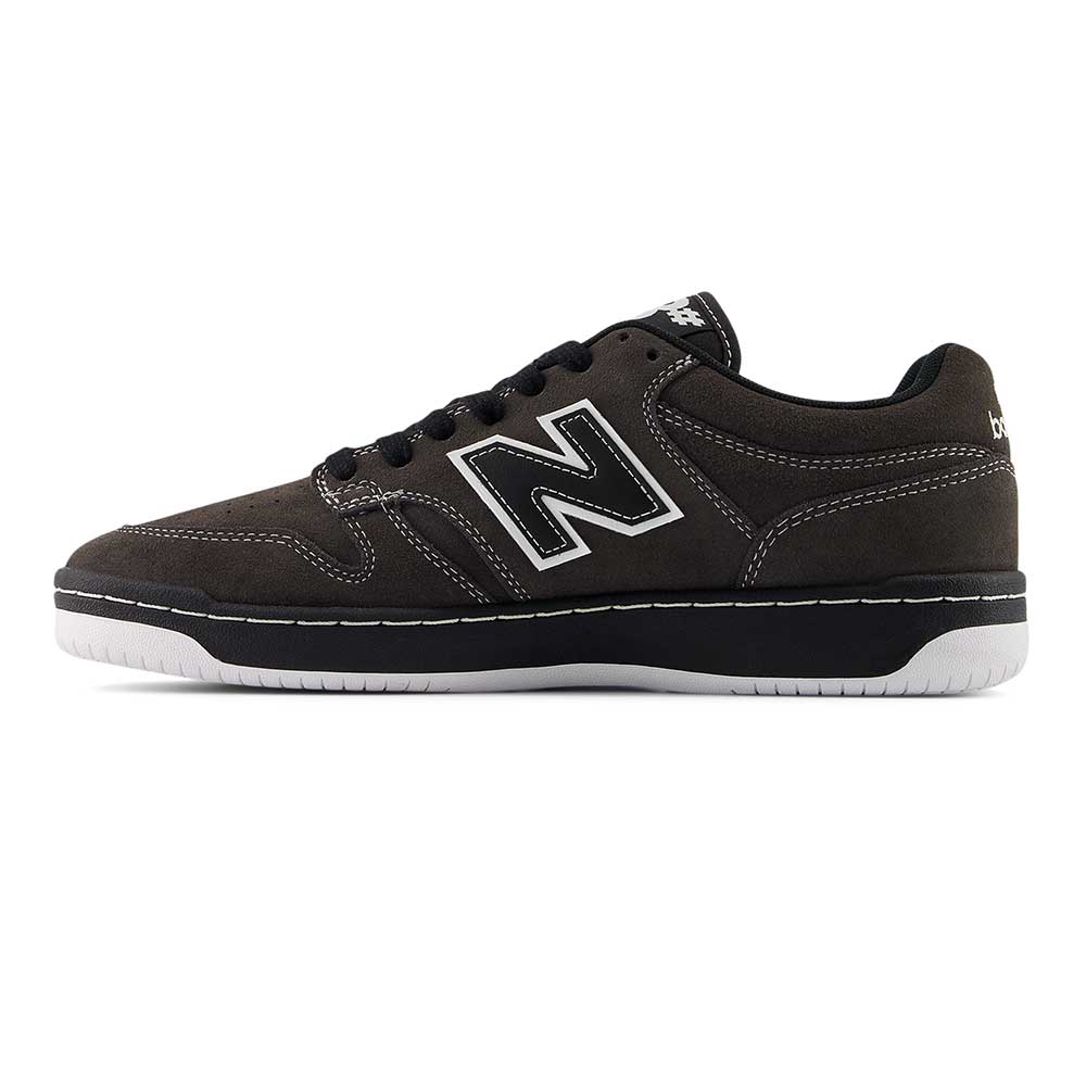New Balance Numeric 480 Black Cement With White